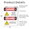 Signmission Safety Culture Sign, 12 in Width, Vinyl Decal, Rectangle, Bilingual OS-2PACK-DS-D-1218-VS-1176 - alternate 5